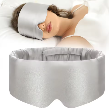 The Reset Silk Sleep Mask — Light & Noise Blocking