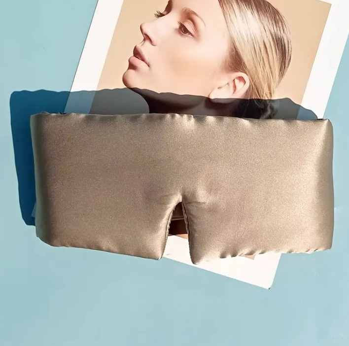The Reset Silk Sleep Mask — Light & Noise Blocking