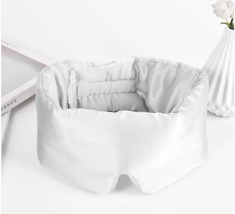 The Reset Silk Sleep Mask — Light & Noise Blocking